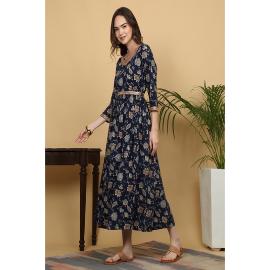 Zohra Bloom Anarkali Dress