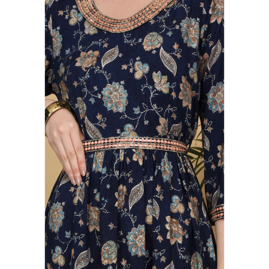 Zohra Bloom Anarkali Dress
