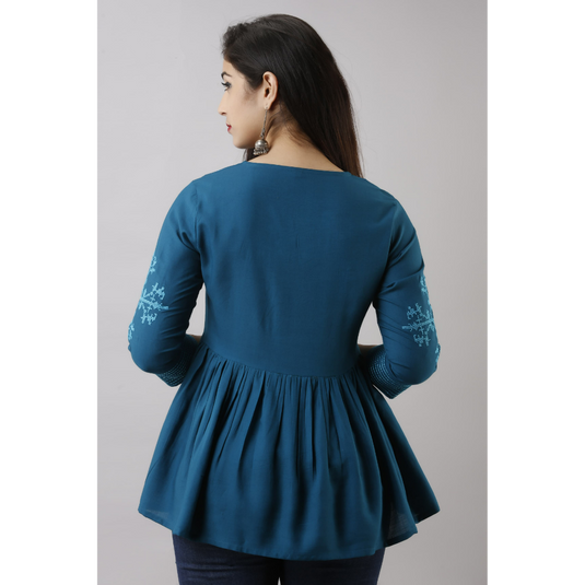 Nayi Nazar Blue Top