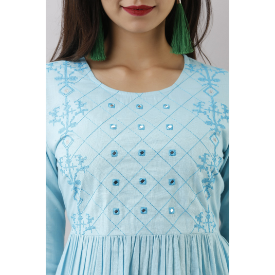 Nayi Nazar Skyblue Top