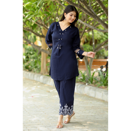 Nayi Nazar Blue Co-Ord Set