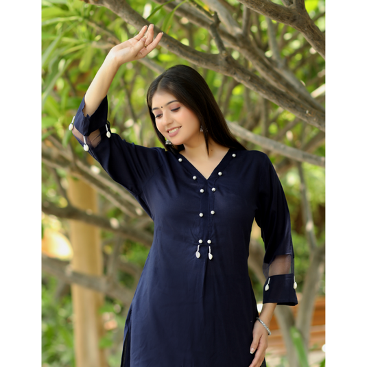 Nayi Nazar Blue Co-Ord Set