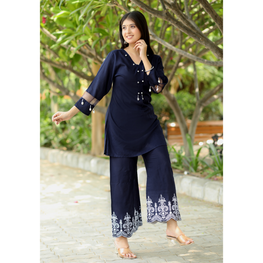 Nayi Nazar Blue Co-Ord Set