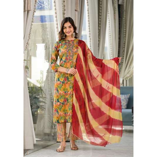 Nayi Nazar Multicolor Suit Set