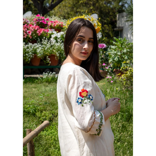 Nayi Nazar Off White Co-Ord Set