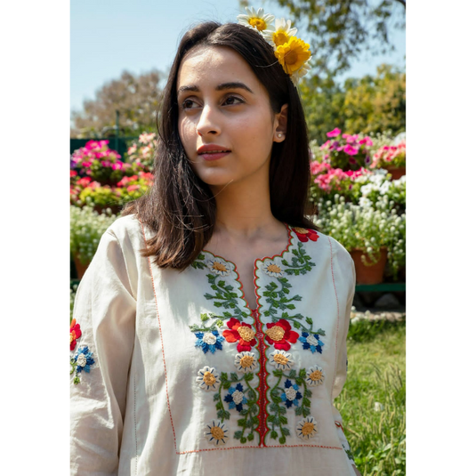 Nayi Nazar Off White Co-Ord Set