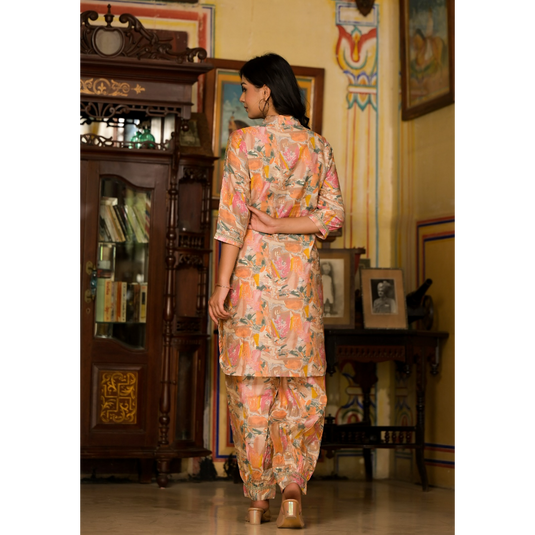 Doodle Hearts Kurta Set