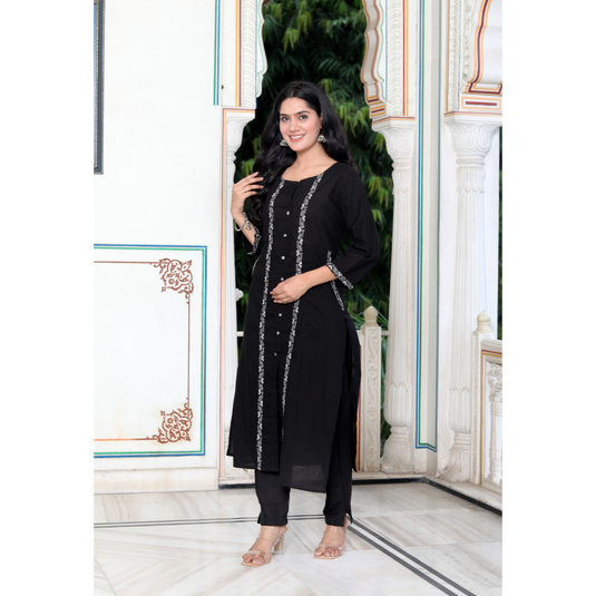 Nayi Nazar Black Co-Ord Set