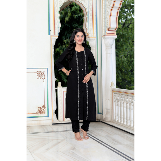 Nayi Nazar Black Co-Ord Set