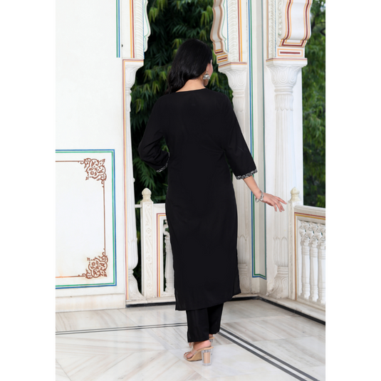 Nayi Nazar Black Co-Ord Set