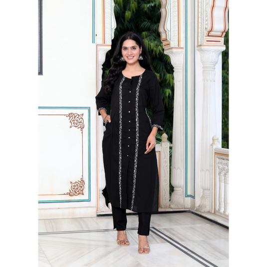 Nayi Nazar Black Co-Ord Set