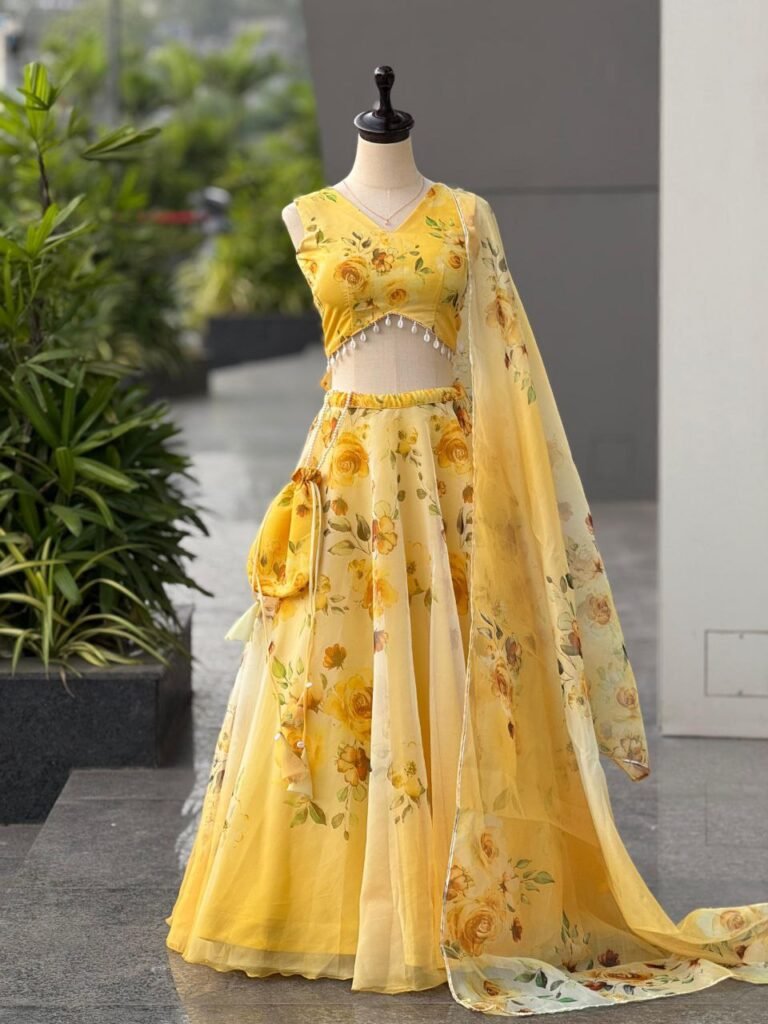 Sunflower Bloom Lehenga Set