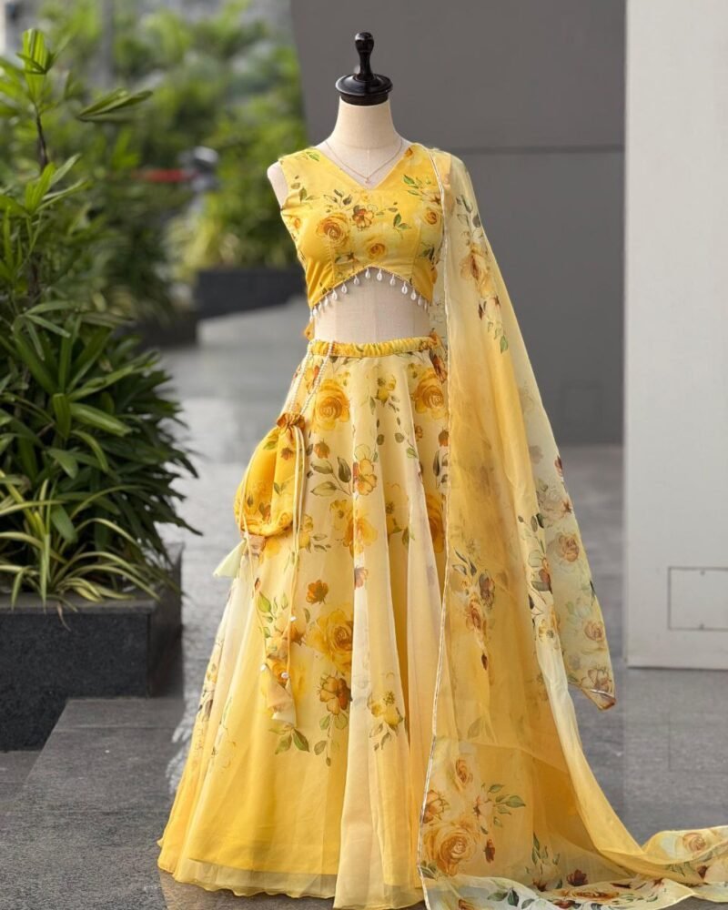 Sunflower Bloom Lehenga Set